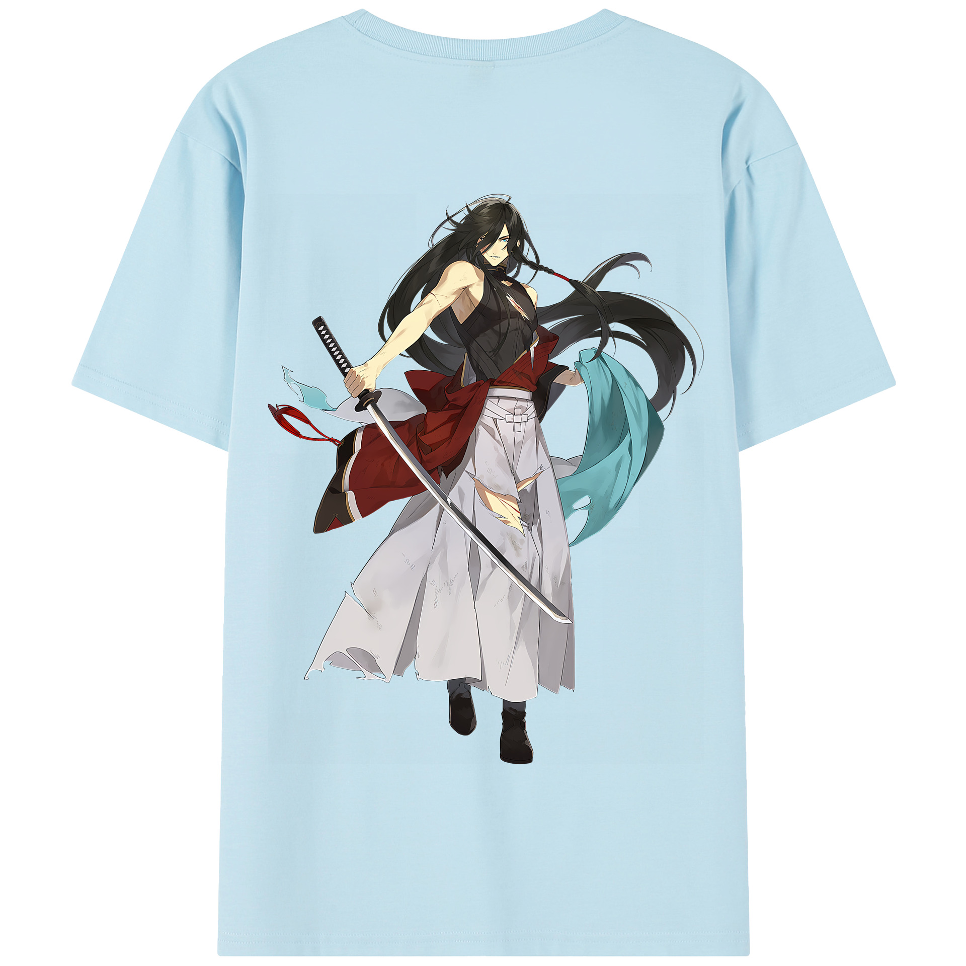 （画像用） 刀剣乱舞 Touken Ranbu 綿100％半袖Tシャツ（背面プリント）